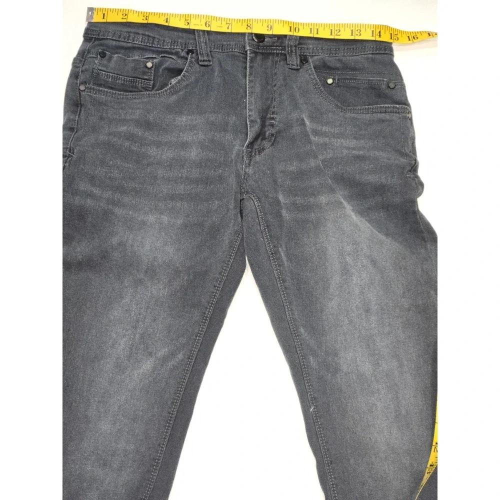 Steve's Jeans Men's 30x30 Dark Wash Stretch Denim Straight Leg Cotton Blend Pant